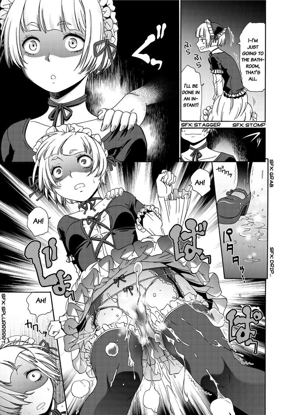 Hentai Manga Comic-Momoiro Nurse-Chapter 4 - The secret gothloligirl-5